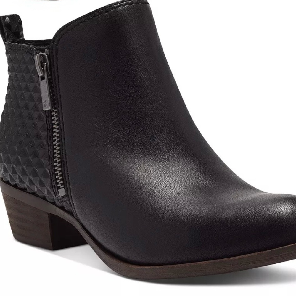 Lucky Brand leather booties size 10